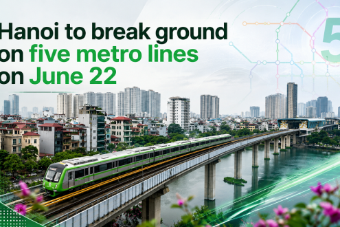 Jackie Realtor | Hanoi Real Estate Agency for Expats & Investors 43 On June 22, Hanoi will simultaneously break ground on five metro lines worth more than VND 1.3 quadrillion