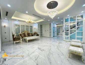 Royal single villa for rent in Vinhomes Riverside Huong Duong (3)