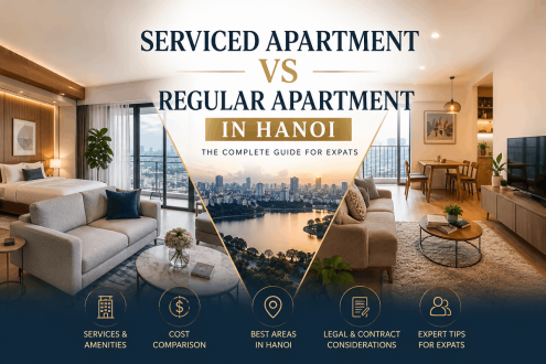 Jackie Realtor | Hanoi Real Estate Agency for Expats & Investors 43 Serviced Apartment vs Regular Apartment in Hanoi