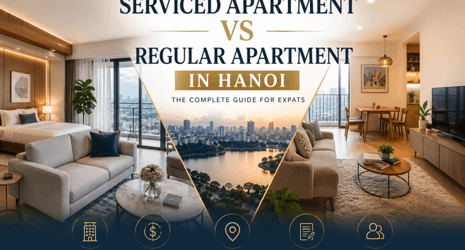 Serviced Apartment vs Regular Apartment in Hanoi