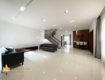 Simple furnished 4BRs villa for rent in Vinhomes River Hoa Sua (3)