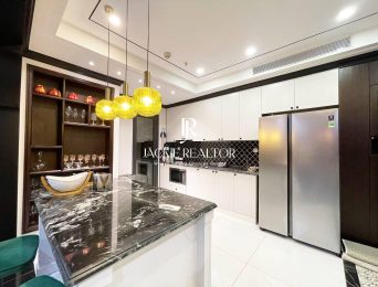 Spacious Sunshine City apartment for rent with 2 bedrooms in Indochine style (4)