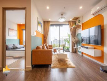 Splendid Vinhomes Smart City apartment for rent 2BRs - 59sqm - 450USD (2)
