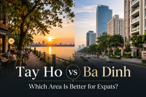Jackie Realtor | Hanoi Real Estate Agency for Expats & Investors 43 Tay Ho vs Ba Dinh - Which Area Is Better for Expats in Hanoi