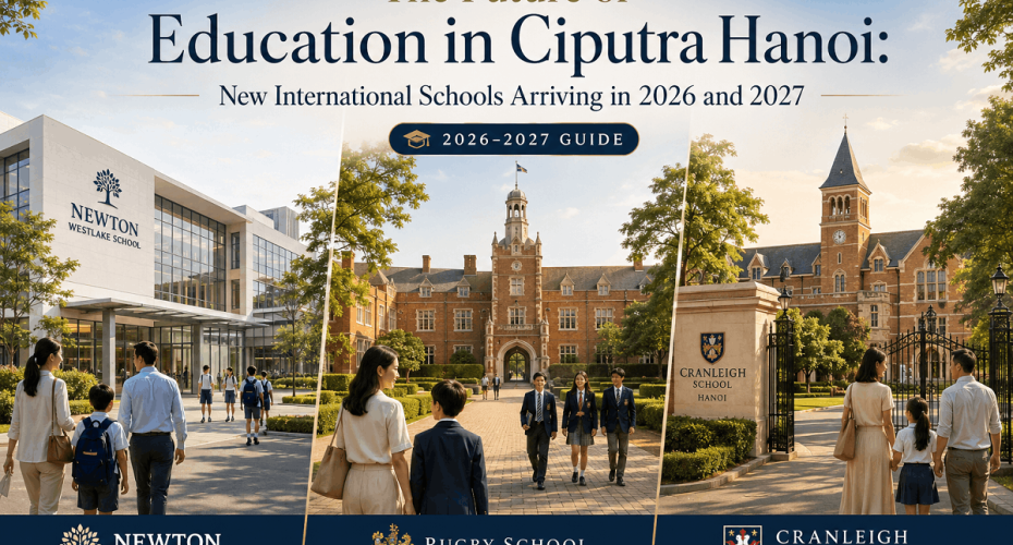 The Future of Education in Ciputra Hanoi New International Schools Arriving in 2026 and 2027