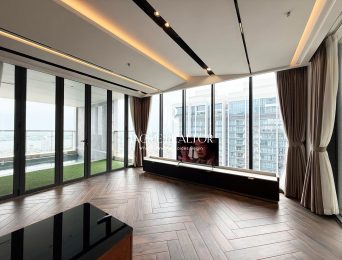 Vinhomes Metropolis A breathtaking penthouse for rent with a panoramic view of Westlake (5)