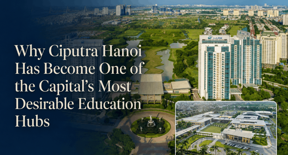 Why Ciputra Hanoi Has Become One of the Capital’s Most Desirable Education Hubs